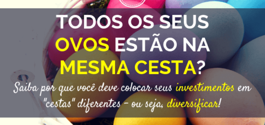 Colocar o dinheiro em diferentes investimentos