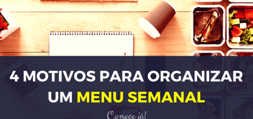 Vantagens de ter um menu semanal de refeições